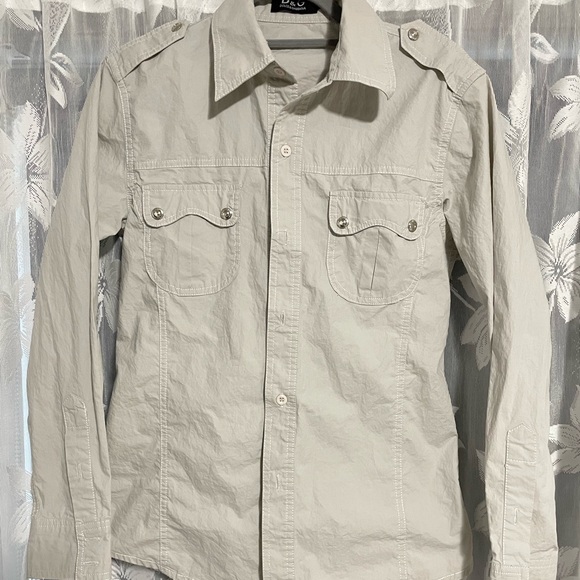 Dolce&Gabbana Beige Button Up - Picture 1 of 4